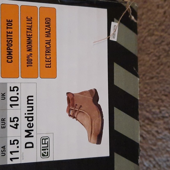 Ariat Work, Edge LTE, Composite Toe, Size 11.5, Dark Brown, NWT - Picture 9 of 9